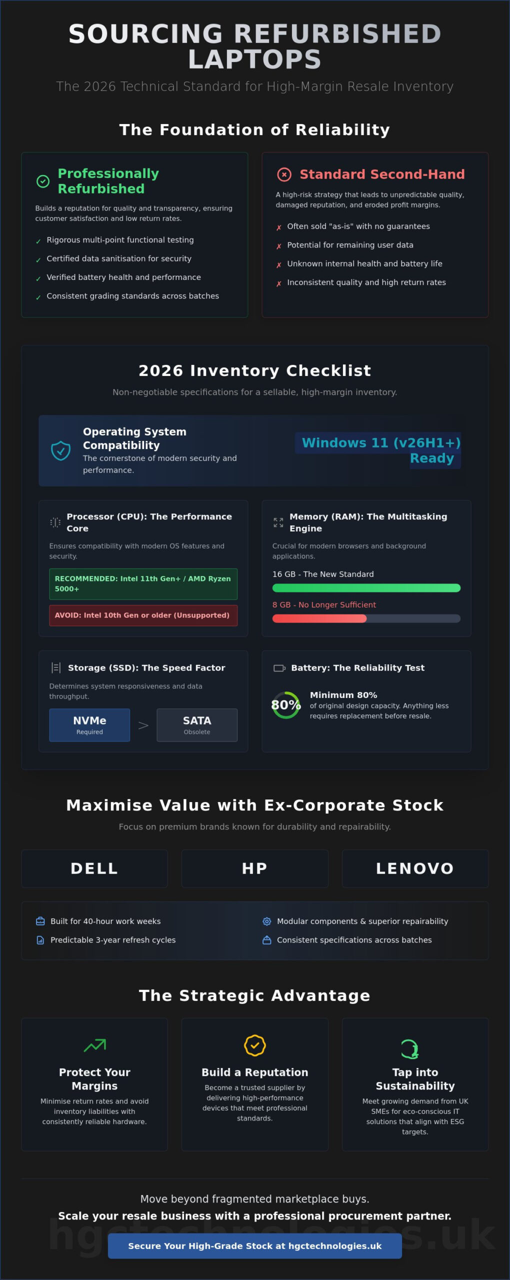 How to Choose Refurbished Laptops for Resale: The 2026 Professional Guide