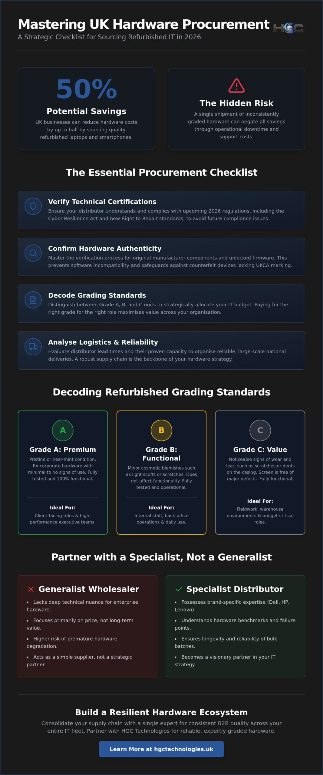 Mobile Hardware Distributor UK: The 2026 Strategic Procurement Checklist