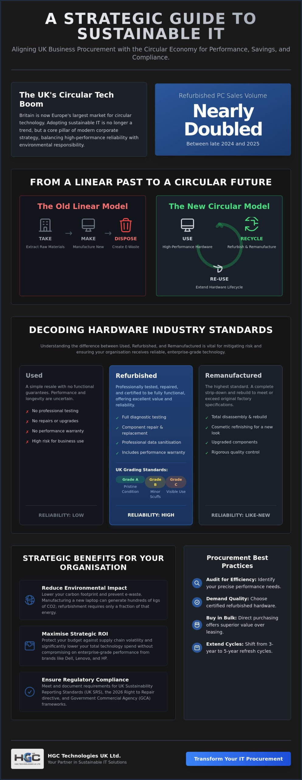 Sustainable IT Hardware UK: The 2026 Strategic Procurement Explainer
