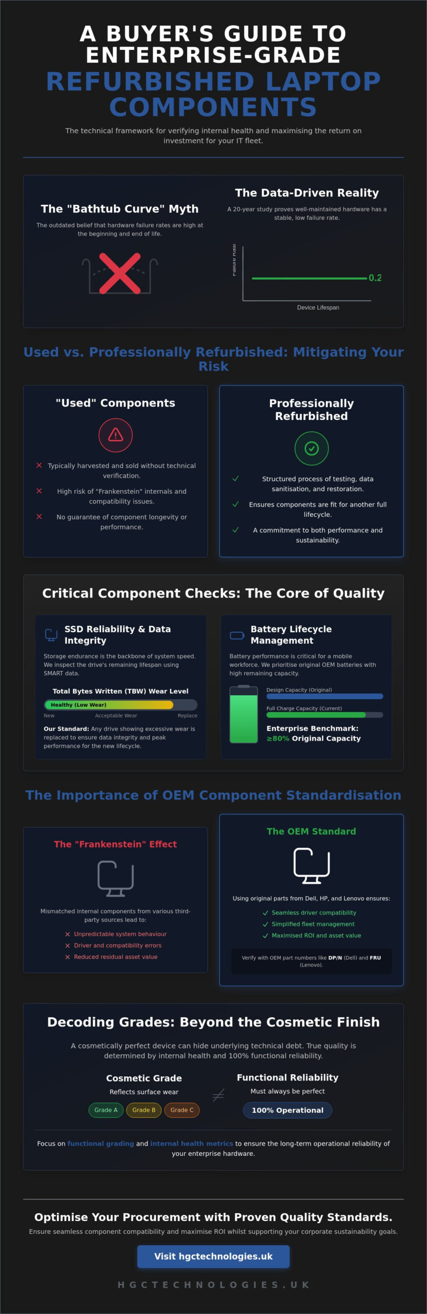 The Authoritative Refurbished Laptop Component Quality Guide for 2026