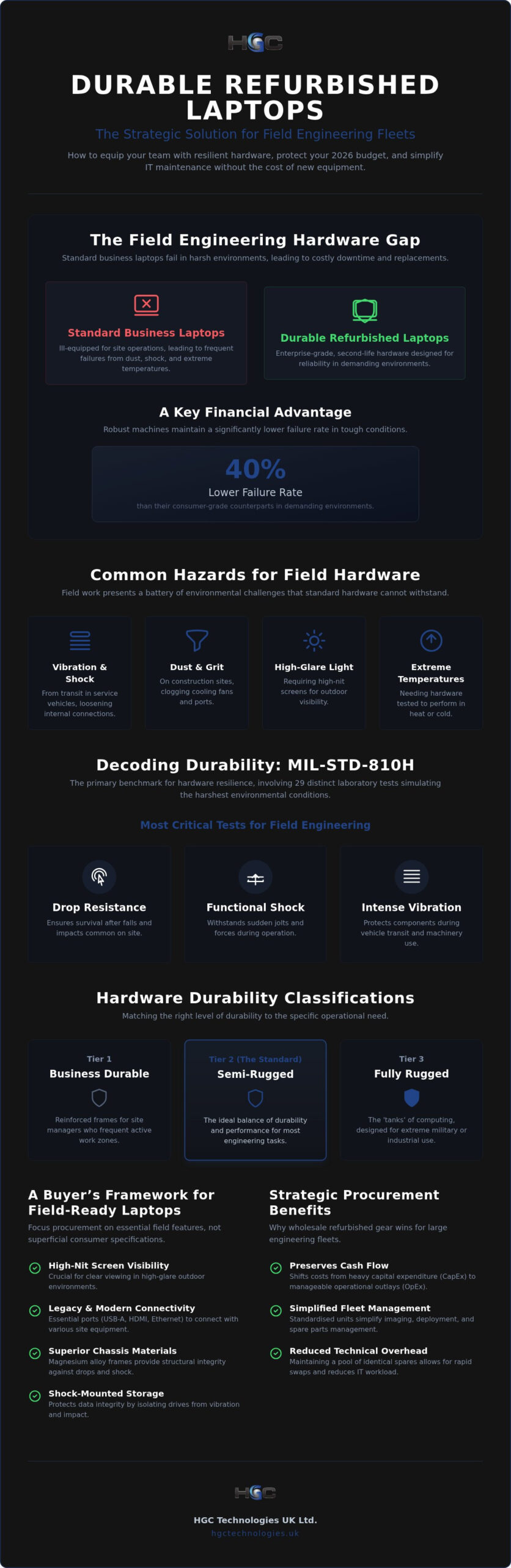 Durable Refurbished Laptops for Field Engineers: The 2026 Strategic Buying Guide