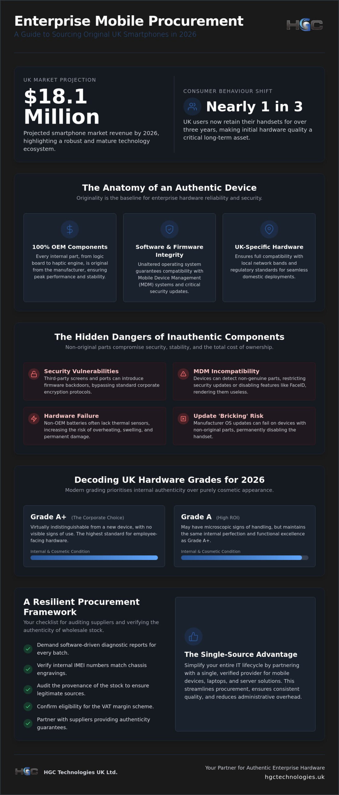 Original Smartphones Wholesale UK: The 2026 Strategic Procurement Guide