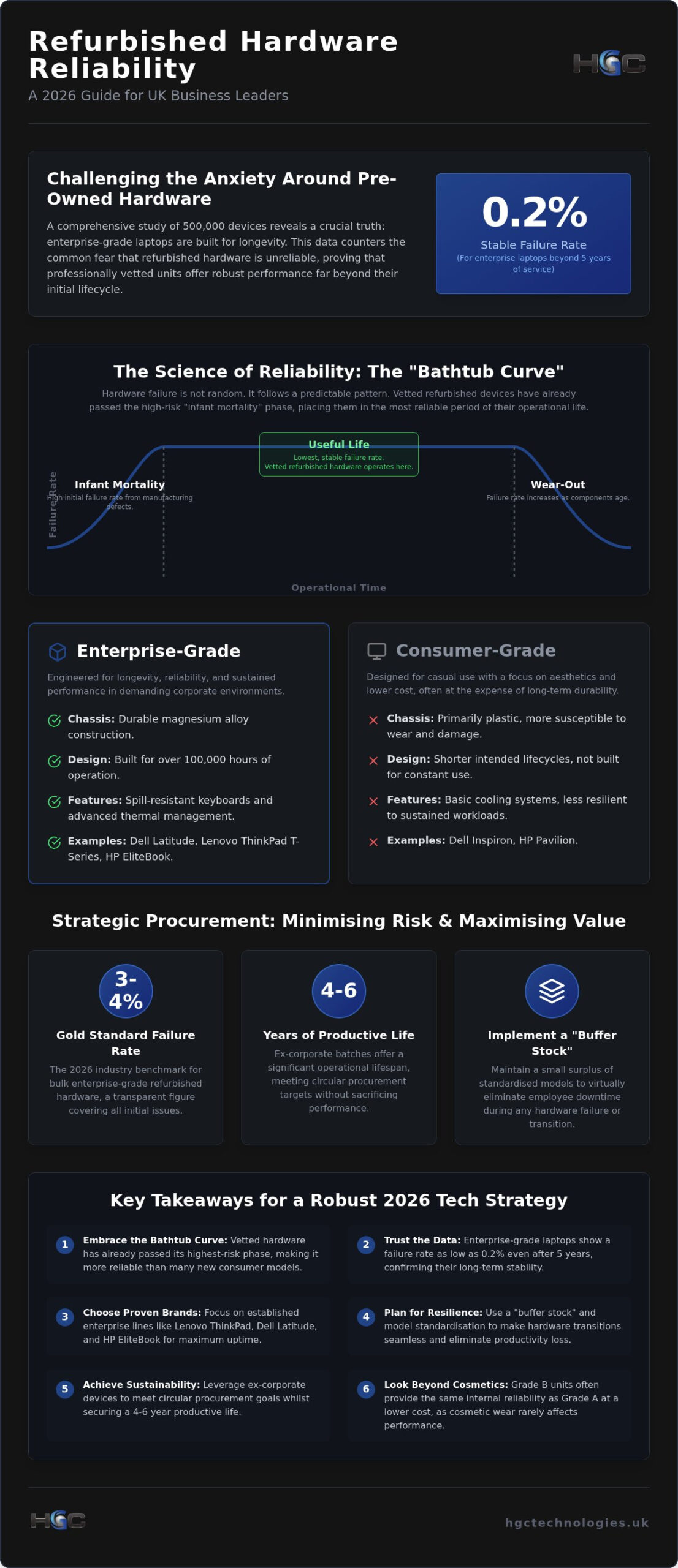 Refurbished Laptop Failure Rates for Business: The 2026 Reliability Report