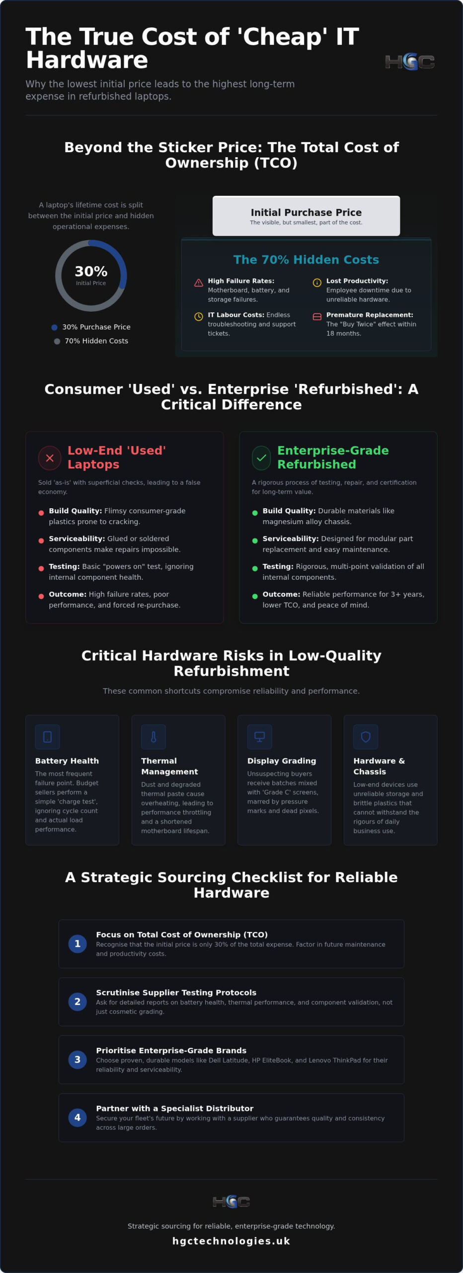 The Hidden Costs of Cheap Refurbished Laptops: A 2026 Procurement Guide