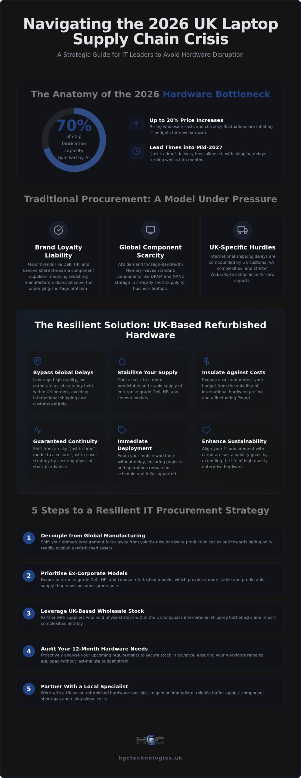 Avoiding Laptop Supply Chain Disruption UK: A 2026 Strategic Guide