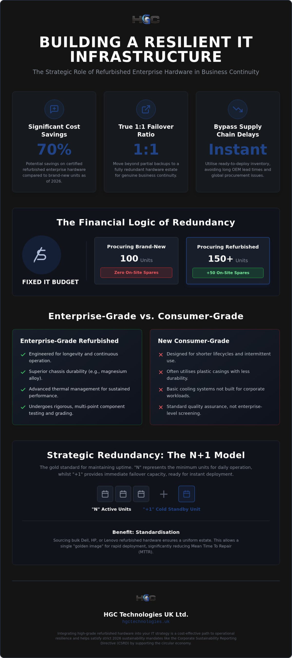 Business Continuity with Refurbished Hardware: A 2026 Strategic Guide