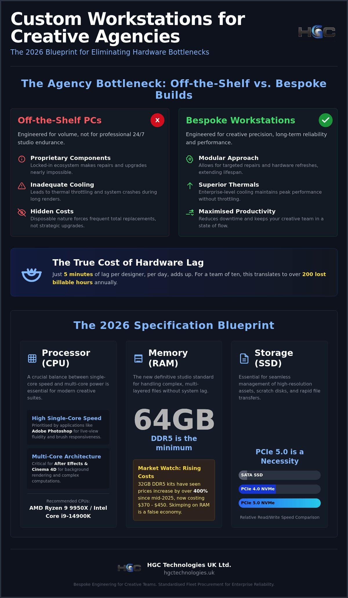 Custom PCs for Design Agencies: 2026 Procurement Guide