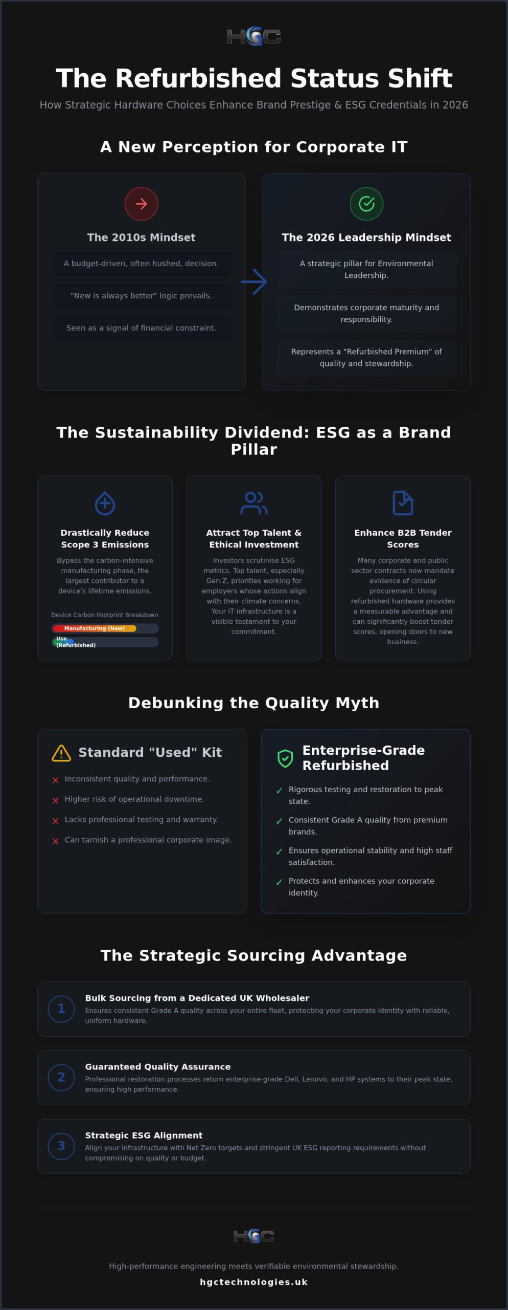 How Refurbished Hardware Impacts Company Image: A 2026 Strategic Guide