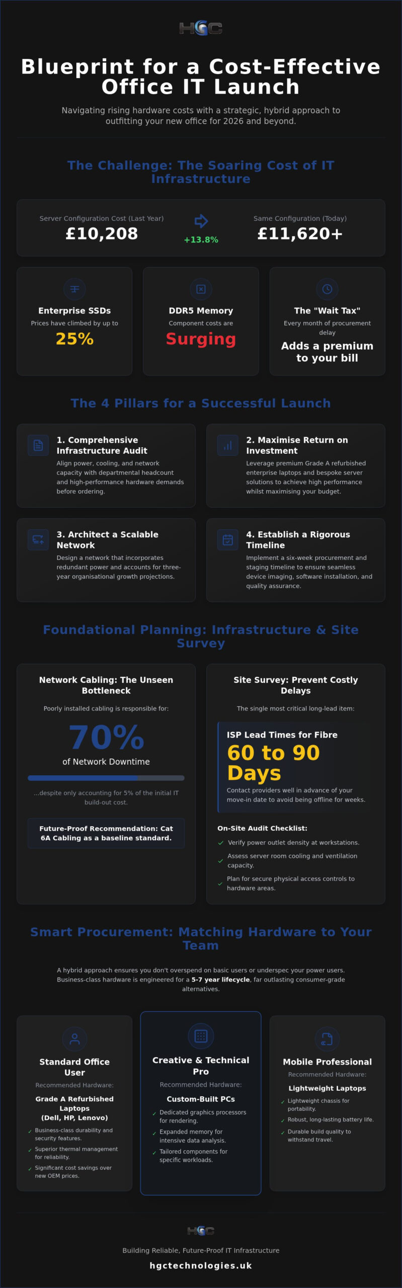 Outfitting a New Office with IT Hardware: The 2026 Procurement Checklist