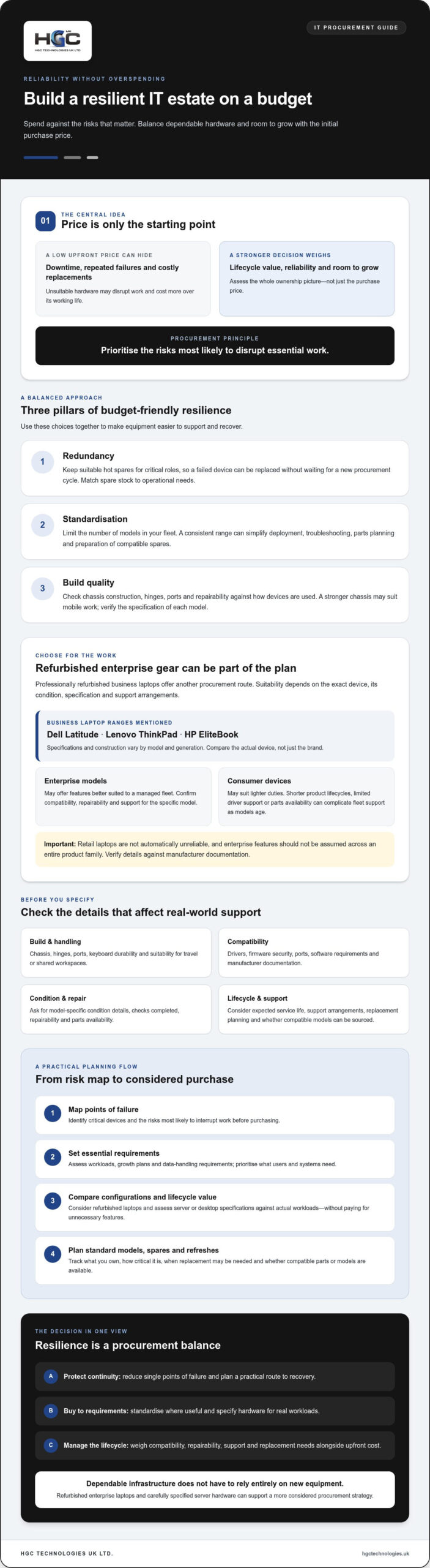 Building a Resilient IT Infrastructure on a Budget: The 2026 Procurement Guide